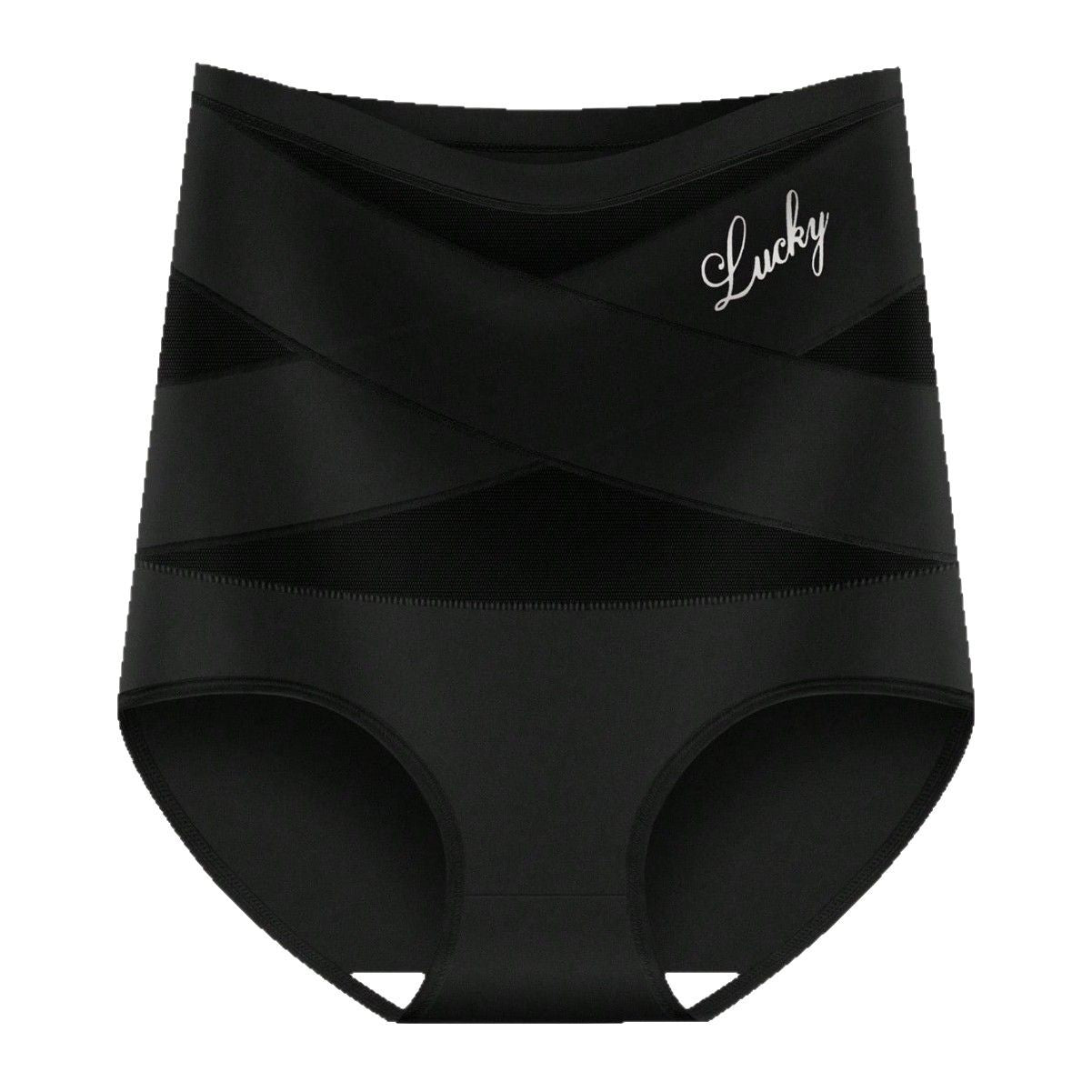 Belted Large Body-Shaping Shorts